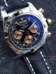 Swiss Replica Breitling Avenger Watch Black Dial Rose gold subdial (3)_th.jpg